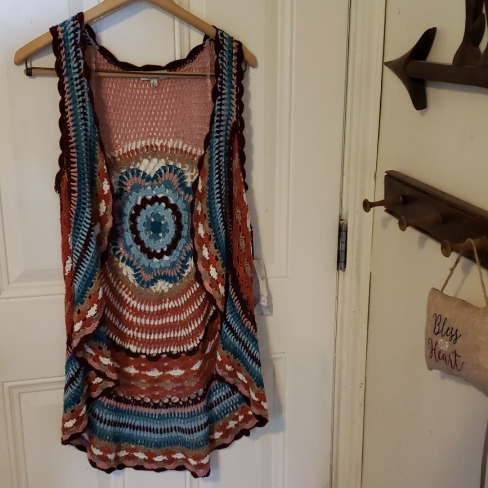 Almost famous Crochet vest